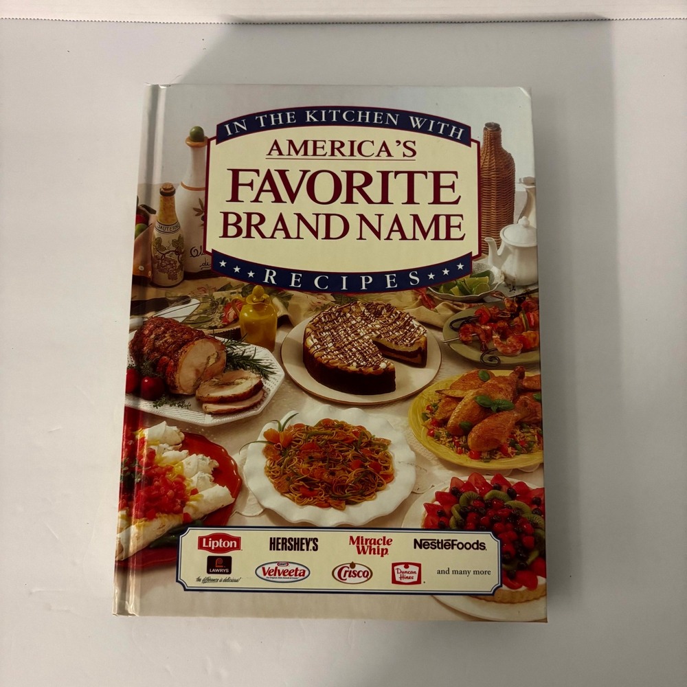 America's Favorite Brand Name Recipes Cookbook 1997 Hardcover Publications Int'l